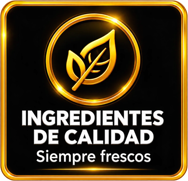 Ingredientes de calidad. Siempre frescos