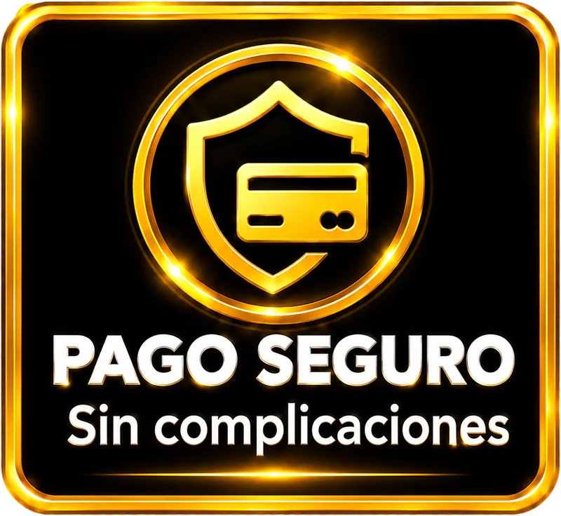 Pago seguro. Sin complicaciones